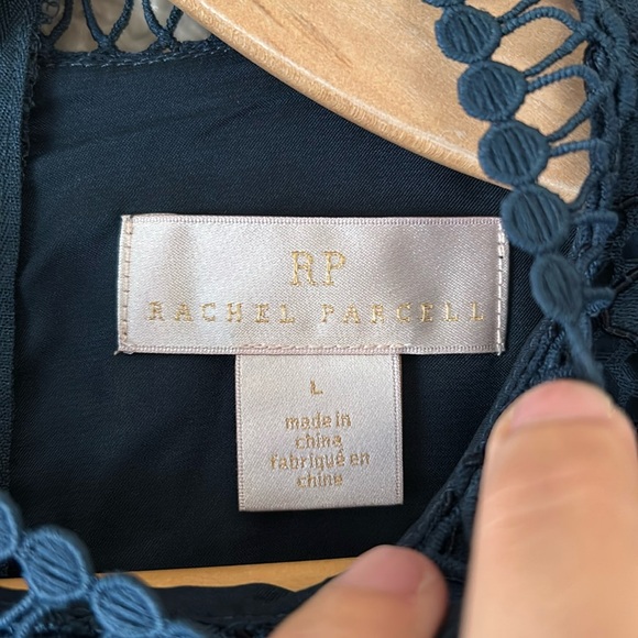 *NWOT* Rachel Parcell Lace Sheath Dress Dark Blue Size Large - Picture 9 of 10